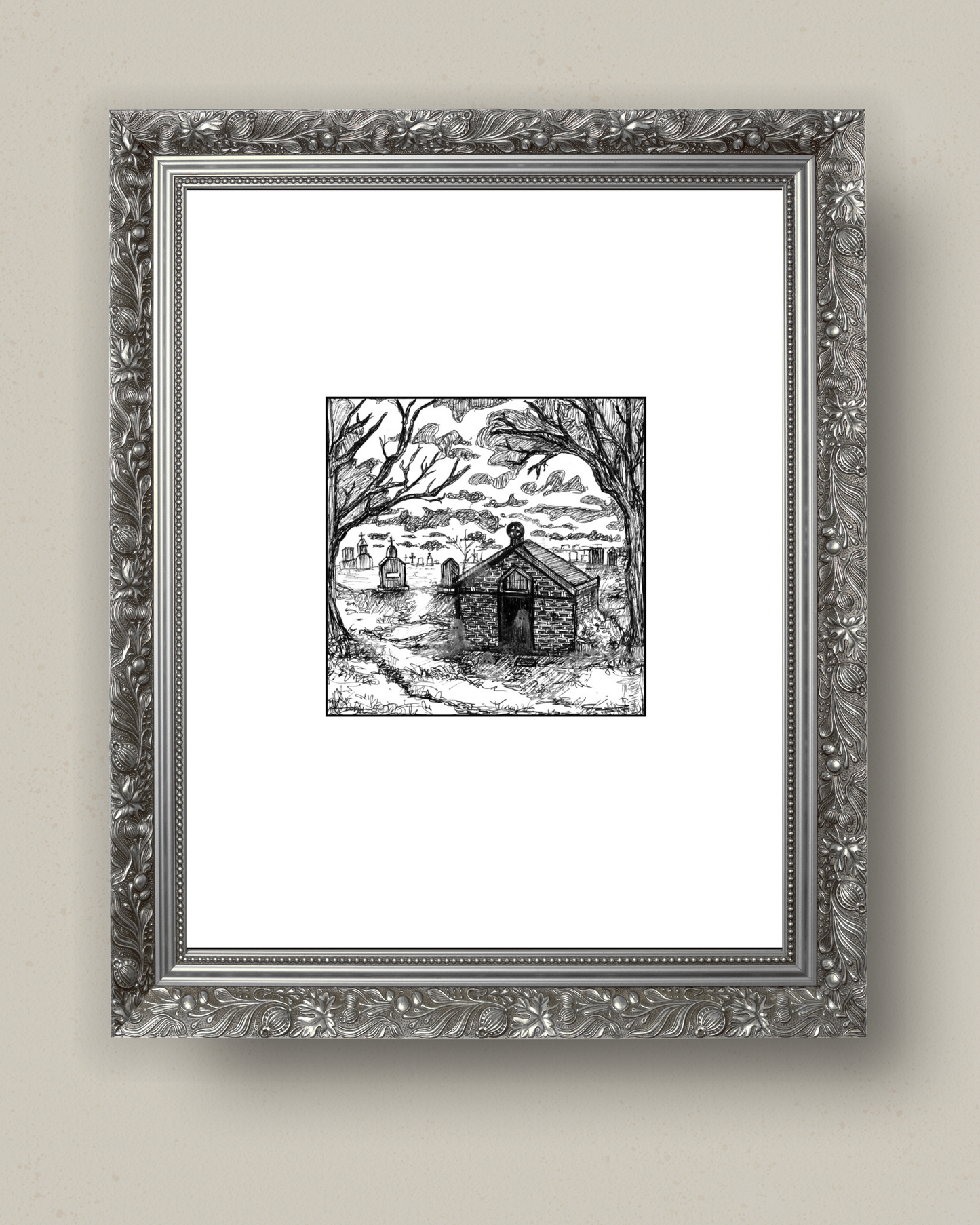 "The Visit" - Notre Dame Cemetery, Ottawa