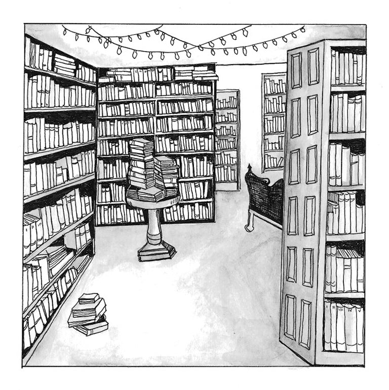 "Black Squirrel Books Basement" - Ottawa