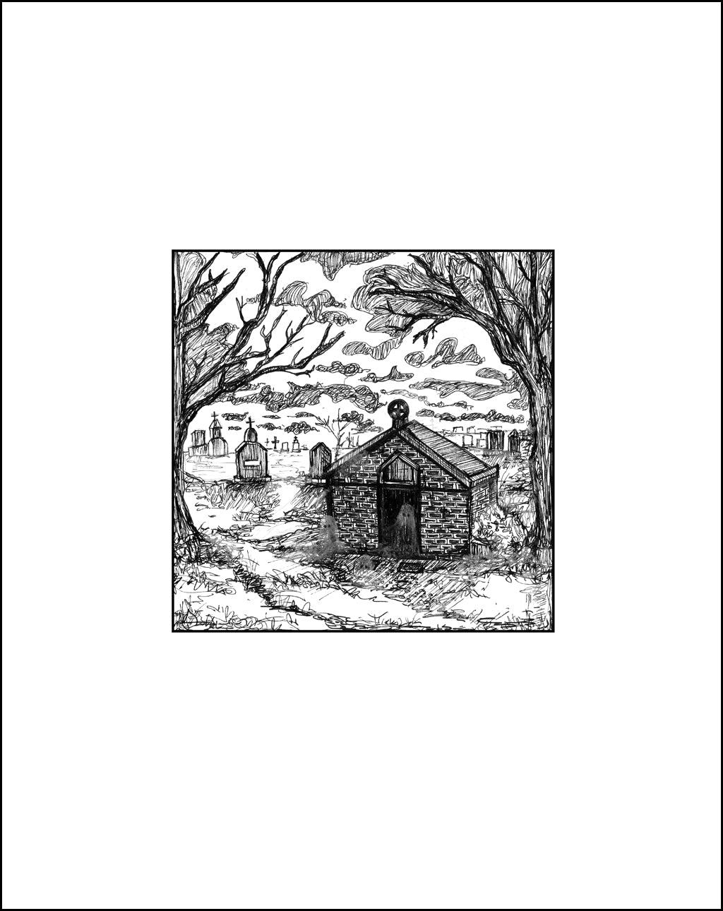 "The Visit" - Notre Dame Cemetery, Ottawa